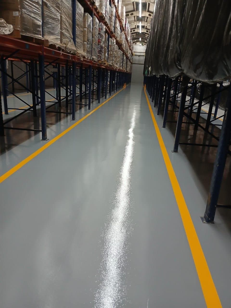 Piso industrial para Logística e Armazenagem