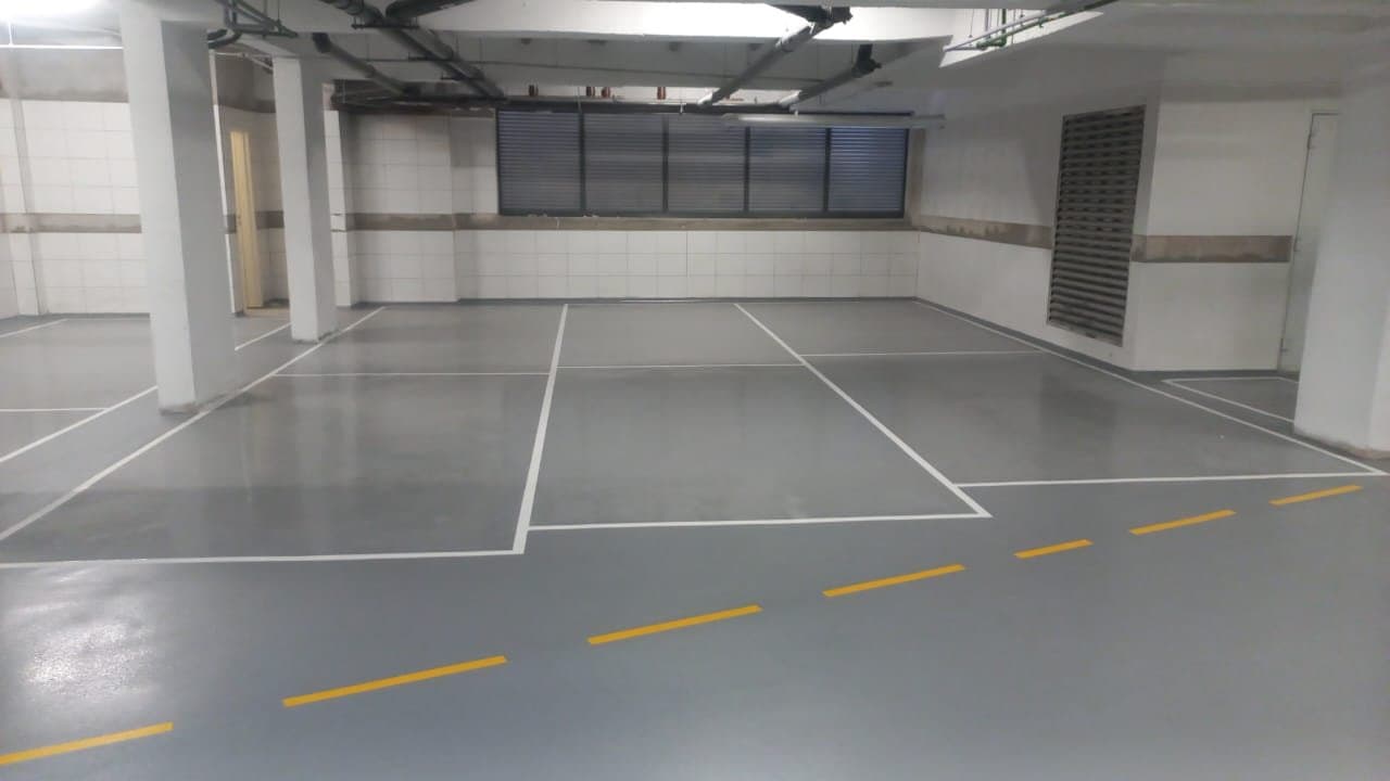 Hangar — obra executada