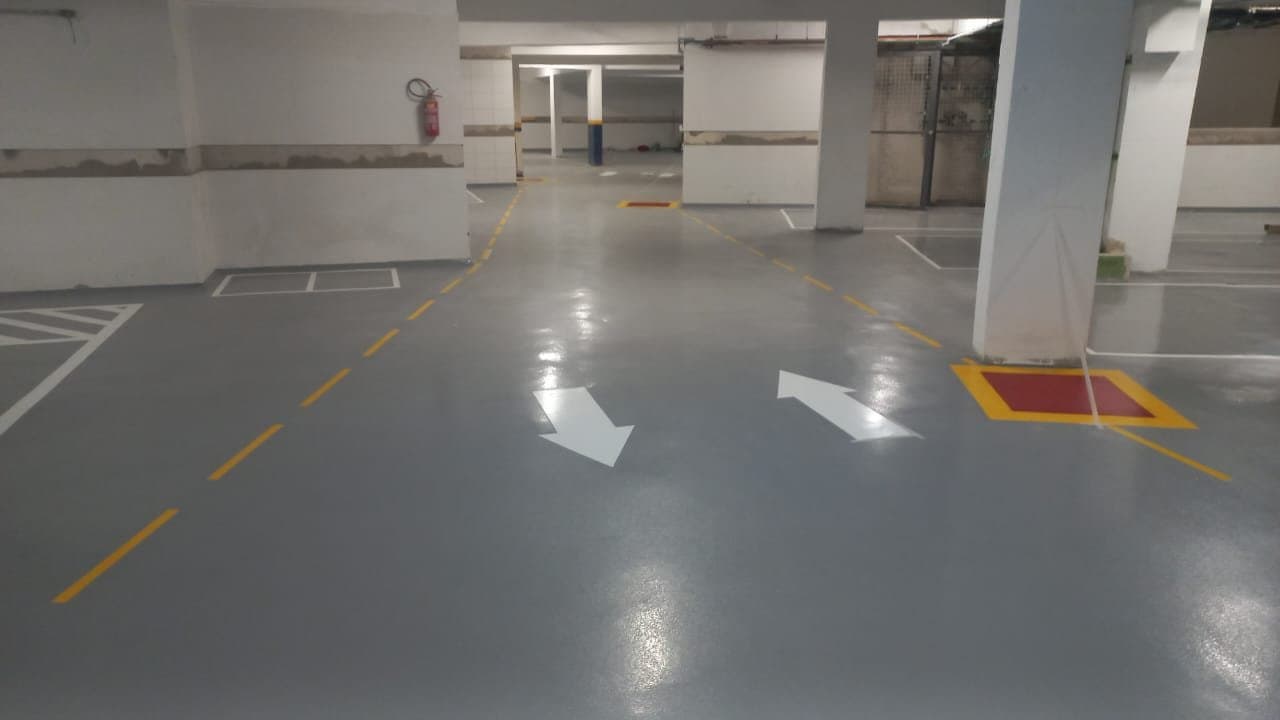 Hangar — obra executada