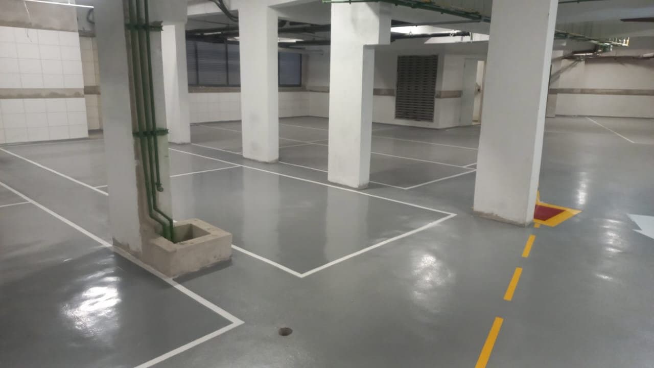 Hangar — obra executada